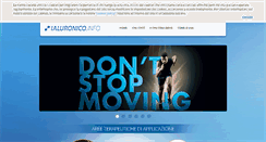 Desktop Screenshot of ialuronico.info